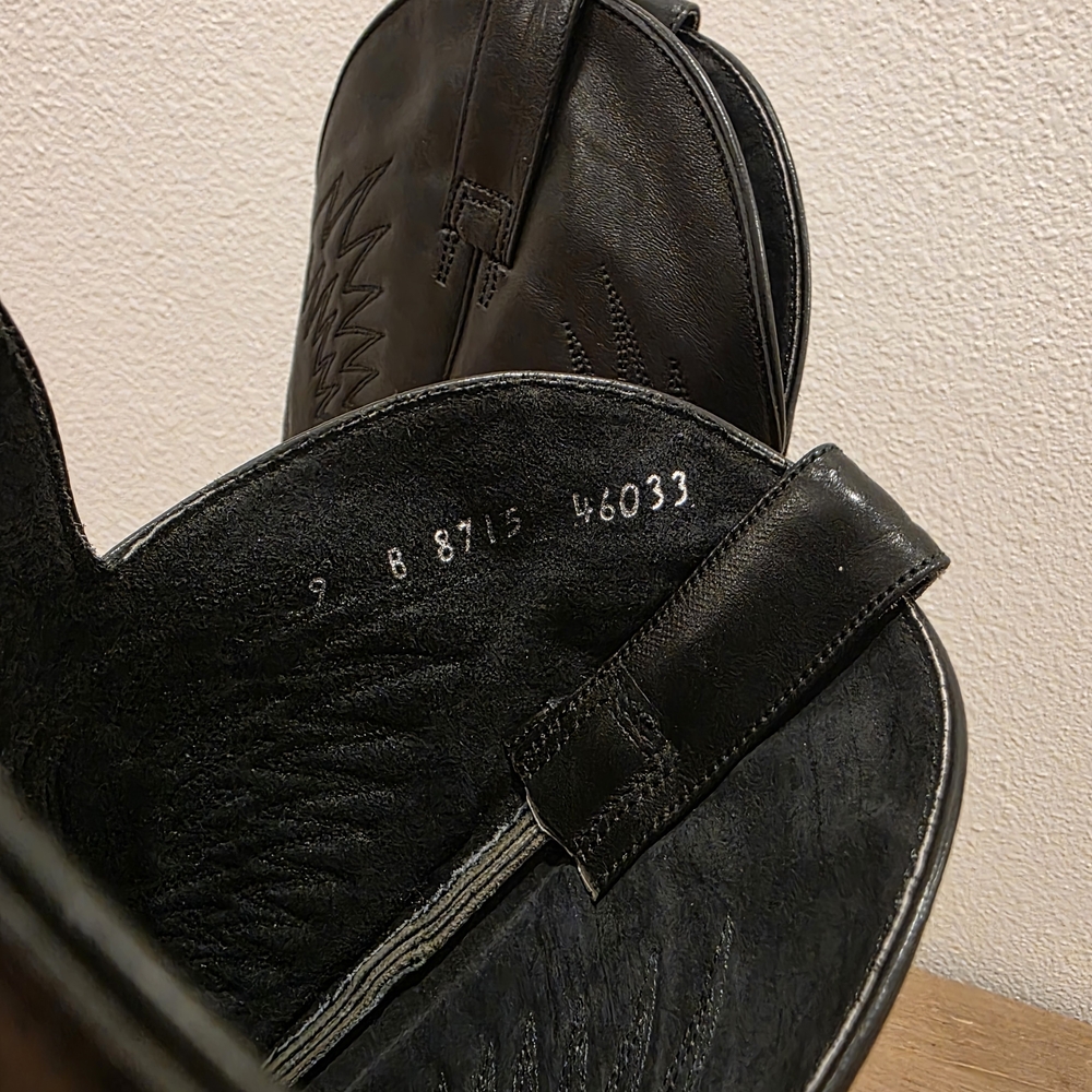 Vero Cuoio Black Western Boots - Picture 6 of 6